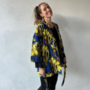 Marabout Kimono Flor Amarilla